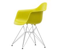 Eames Plastic RE DAR Dining Chair Mustard/ Chrome