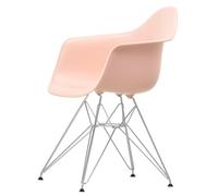 Eames Plastic RE DAR Dining Chair Pale Rose/ Chrome
