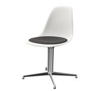 Eames Plastic Side Chair DSL RE Chair with seat cushion Vitra