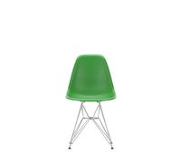 Eames Plastic Side Chair DSR Chair Vitra Chrome-Green