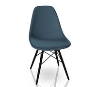 Eames Plastic Side Chair DSW Chair Vitra Maple dark - forest