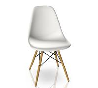 Eames Plastic Side Chair DSW Vitra maple yellowish-white