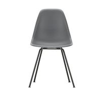 Eames Plastic Side Chair DSX Chair Vitra Colours 2019 Black - Granite grey