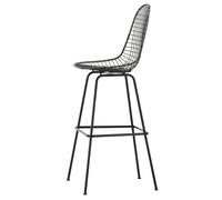 Eames Wire Bar Stool High Black