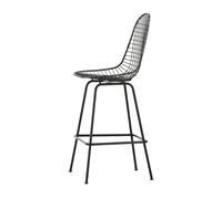 Eames Wire Bar Stool Medium Black