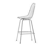 Eames Wire Bar Stool Medium Chrome