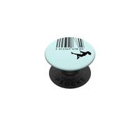 ean code girl swing out of the box extra LOL black PopSockets Adhesive PopGrip