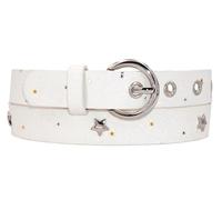 EANAGO vegan belt >SUPERSTAR< for children - glittering children's belt - glitter belt - modern belt for girls from approx. 6-15 years