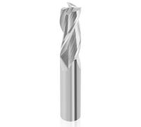 EANOSIC Upcut Spiral Router Bit 3-Flute with 1/2” Shank, 1/2” Cutting Diameter, 1-1/4” Cutting Length, Carbide CNC Router Bits End Mill for Wood Mortises Carving Engraving (3 inch Total Length)