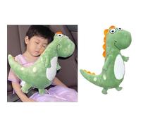 Eaonitu Kids' Travel Pillow Headrest for Road Trips Seat Belt Travel Pillow Cushion for The Back Seat for Child Sleeping Neck Shoulder Support Cartoon Gift Ideas for Kids