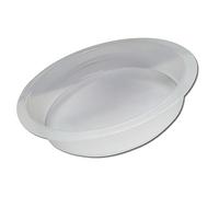 EAP Replacement Wild Bird Seed Feeder Bowl or Water Dish | Clear Plastic | Standard Size to Fit Most Feeding Station Stands (Single Bowl)