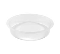 EAP-Replacement Wild Bird Seed Feeder Bowl or Water Dish | Clear Plastic | Standard Size to Fit Most Feeding Station Stands Garden Decoration (1Pcs)