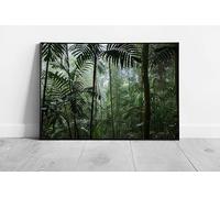 EAPoster Deep Inside A Humid Vibrant Green Warm Tropical Jungle Tree Plant Life Exotic Nature Wall Art Print on Paper print A1 Print Only (84x59cm)