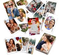 EAQ Personalised Playing Cards with Photo Custom Playing Cards Custom Deck of Cards for Family, Wedding, Friends, Birthday, Party, Gifts