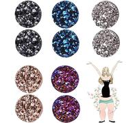 Ear Allure Magnetic Earrings,EarAllure Magnetic Therapy Earrings,Livelyease Magnetology Lymphatic Earrings,LymphDetox Magnetotherapy Germanium Earrings (8mm, C-5 Pair)