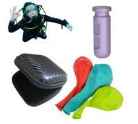 Ear Balance Tool Diving - 7.5x7.5x3.2cm Reusable Diving Trainer for Ear Equalization | Revolutionary Divings Tool, Underwater Breathing Trainers for, Free Divings, Swimming, Snorkeling