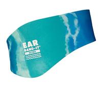 Ear Band-It Ultra Swimming Headband (Keep Water Out, Hold Earplugs in) Doctor Recommended Medium (Ages 3-8) Tie Die Blue