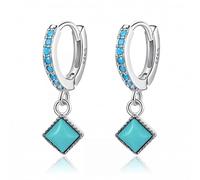 Ear Buckles Tugquoise Pendant Drop Earrings for Women Fine Jewelry Beach Gift