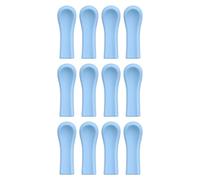Ear Camera Replacement Tips - Secure Attachment Fit, Silicone Otoscope Cleaning Heads, 10 Pack Gentle Nasal Earwax Scoop, Flexible Soft Transparent Surfface | Inspection Users & Hygiene Enthusiasts