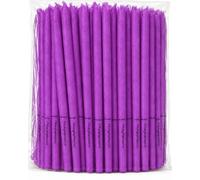 Ear Candles, Happycoco Hopi Ear Candles All Natural Beeswax Canding Cones Ear Wax Remover Candles 100% Non-Toxic Cylinders Fragrance Hollow Cone Candles with(8 Colours)+8 Disks (Purple - 50 Pairs)