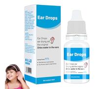Ear Care Drops - 20ml Swimmer's Ear Relief, Water Removal Solution, Gentle Wax Cleaner | Safe Family Formula with Post-Swim Care, Hygiene Maintenance