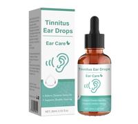 Ear Care Drops, 30 ml Gentle Soothing Ear Cleaning Solution Lightweight Daily Hygiene Comfort Liquid, Easy Use Moisturizing External Drops for Home Office Travel Commuting Self Care