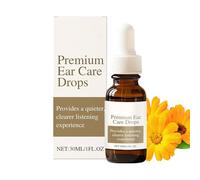 Ear Care Drops - 30ml Portable Ear Health Liquid,Soothing Liquid Natural for Lifestyle Individuals Women Adults Swimmers Air Travelers Busy Professionals Home