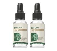 Ear Care Drops for Ringing Ears - Gentle Tinnitus Relief Formula with Natural Extracts, Soothes, Removes Earwax & Moisturizes, 1 oz (2pcs)