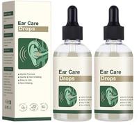 Ear Care Drops for Tinnitus Relief, Relieve Tinnitus and Buzzing in The Ear, Swimmer's Ear & Earwax Removal, for Children and Adults Natural Easy to Use