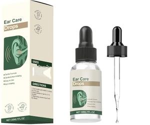 Ear Care Drops,Natural Ingredients, Earwax Removal Serum with Botanical Extracts,Easy to Use & Portable for Men & Women, for Daily Ear Hygiene ,1pc