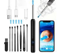 Ear Cleaner Ear Wax Removal Tool With Camera Led Light Otoscope Ear Cleaning Kit