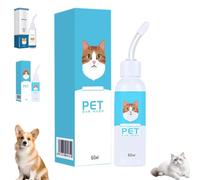 Ear Cleaner Relieves Itching in Dogs & Cats, Cat Ear Cleaner (1pcs,60ml)