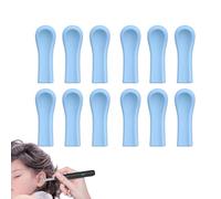 Ear Cleaner Replacement Heads - 1.2x0.35cm Ears Wax Removal Attachments, Soft Elastic Earss Scoop Tips | Gentle Ear Care Accessories, Durable Cleaning Parts, Universal Fit Earr Tool Heads for Visual