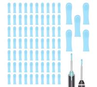 Ear Cleaner Replacement Tips,75 PCS Smartbud Replacement Tips,Silicone Ear Spoon Tips for Teens Adults Wet/Dry Ear,Silicone Ear Spoon Tips for Ear Cleaner Camera Compatible with Vitcoco Otoscope