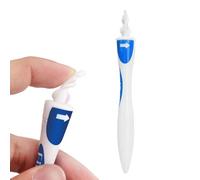 Ear Cleaner Silicone Ear Wax Removal Tool Reusablesoft Ear Cleaner Set with 16 Replacement Heads for Adult Kids
