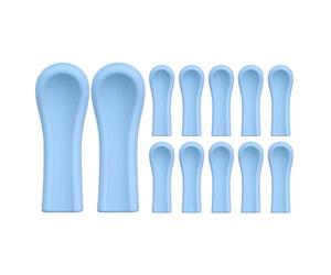 Ear Cleaner Tips Set - Ear Camera Replacement Tips | Auditory Scope Spare Ends | Soft Rubberized Inspection Tip Attachments - Fast Removal Otoscope Add-On for Various Visual Ear