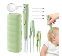 Ear Cleaning Kit - Lighted Pick Wax Removal Tool 18.3x6.8cm, Precision Cleaner | Portable Hygiene Digger, Safe Use Design, Daily Care Aid for Home Travel Outdoor Convenience