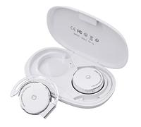 Ear Clip Headphones Bluetooth V5.3, Wireless Sport Headphones Bluetooth Earphones On-Ear with Breathing Light, Headset Bluetooth with 4 Microphone, Comfort Fit Ear Hook Headphones (WHITE)