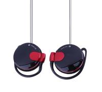 Ear Clip Headphones Wired - Lightweight Durable Structure, Noise Isolating Tips | Flexible Over Ear loopes, Crisp Clear Dynamic Sound, For Indoor Treadmill Cycling Gym Street Casual Fitness Audio Time