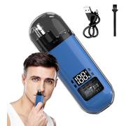 Ear Clipper and Nose Clipper - Electric Nasal Hair Accessory, Rechargeable Wireless Machine with Digital Display and Waterproof for Cutting and Removing