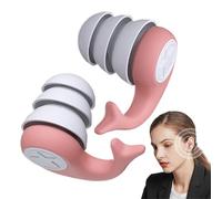 Ear Corments for Noise Reduction - Comfortable Hearing Protection, Silicone Soft Sleep Sleep Earplugs | Reusable Sound Blocking Conchos for Work, Travel, C