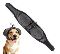 Ear Cover for Dogs | Adjustable Hood with Noise Cancelling for Pets, Ear Covers, for Veterinary Visiting Travel, Walking, Bathroom, Shower Toiletry