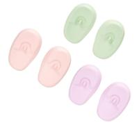 Ear Covers Ear Protectors Silicone 3 Pairs Waterproof Hair Dyeing