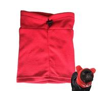 Ear Covers for Dog Hats, Warm Dog Hooded Hat, Dog Earmuffs with Warm Winter Hat - Adjustable Windproof Walking Hat for Dogs with Ear Muffs