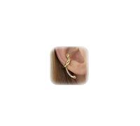 Ear Cuffs Non Piercing Cubic Zirconia Ear Cuff Earrings for Women Trendy Gold Clip on Earrings for Women Gifts Trendy Stuff Hypoallergenic Cartilage Earrings Jewelry, Alloy Steel, No Gemstone