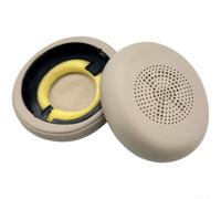 Ear Cushion Foam for Jabra Evolve2 40 for ms 65UC for elite 45h Wireless Headphones - High Density Sponge Covers for Noise Isolation - Black Pair(F)