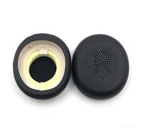 Ear Cushion Foam for Jabra Evolve2 40MS 65UC for elite 45h Wireless Headphones - High Density Sponge Covers - Imitation Leather 100x25mm(C)