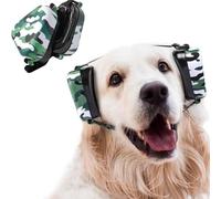 Ear Defender for Dogs: 2.56 X 2.56 Inches, Soothing Hoodie, Quality Material | Multipurpose Deuso Earmuffs, Ear Wrap for Grooming, Thunder, Fireworks