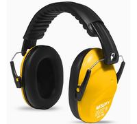 Ear Defenders Children - Ear Protection & Noise Cancelling Kids Ear Defender Age 3-16 Year - Foldable & Adjustable Headphones Autism for Baby - 26db SNR (Yellow Kids, One Size Kids)