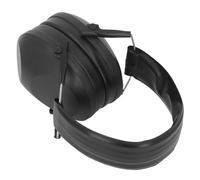 Ear Defenders, Foldable Safety Ear Muffs Noise Reduction Ergonomic Design Lightweight Multipurpose Professional for Adult Kids for Mawing Lawn (Black)